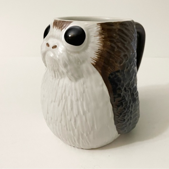 Disney Star Wars The Last Jedi Porg Ceramic Sculpted Mug - Picture 13 of 14